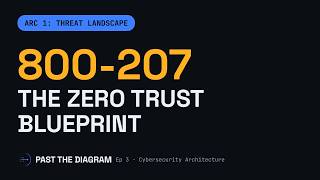Zero Trust Architecture: The NIST 800-207 Blueprint Real Enterprises Actually Use