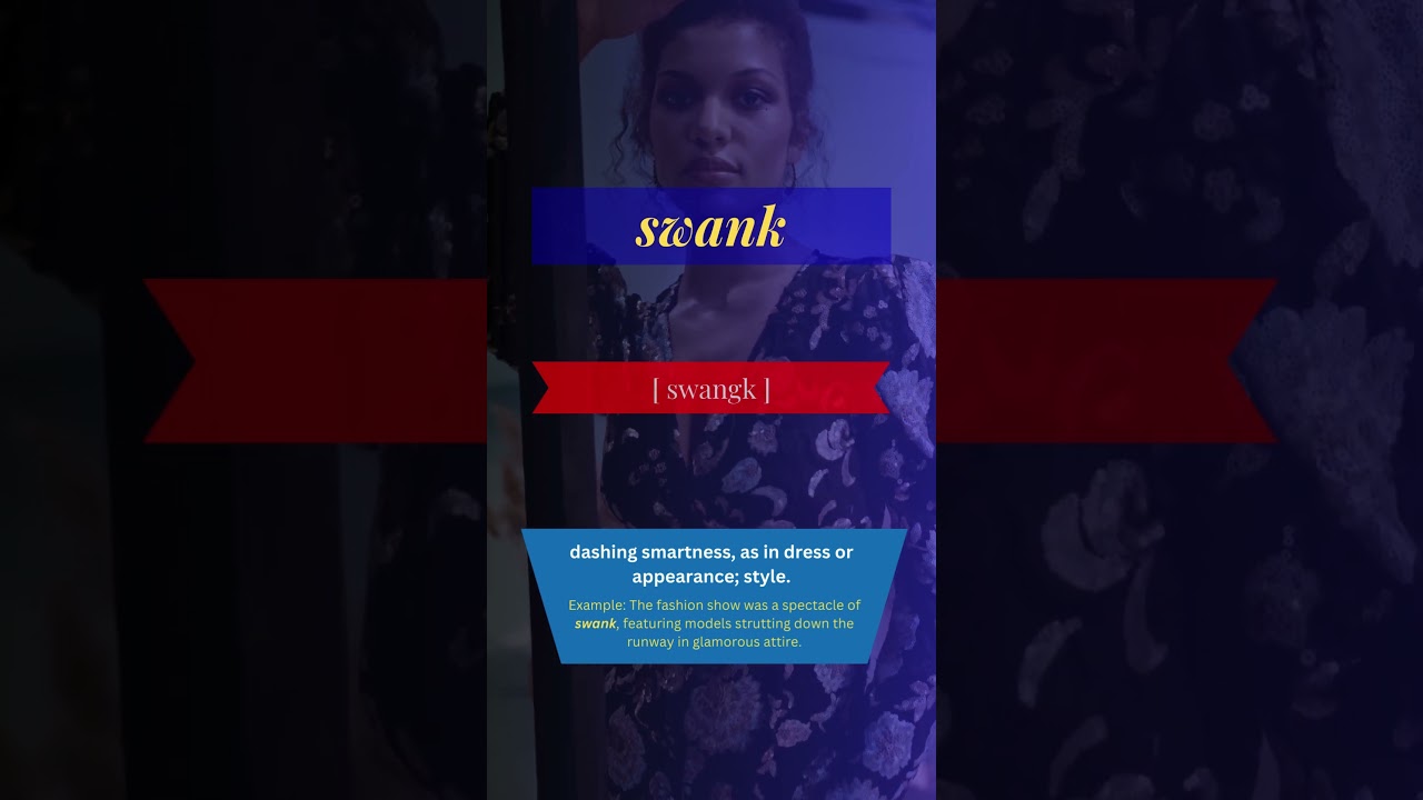 Enhance your vocabulary with today's Word of the Day - swank. Achieve English proficiency with AAEC.