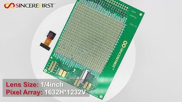 SincereFirst CMOS OV2640 2MP FF Wide Angle 120° DVP Camera Module