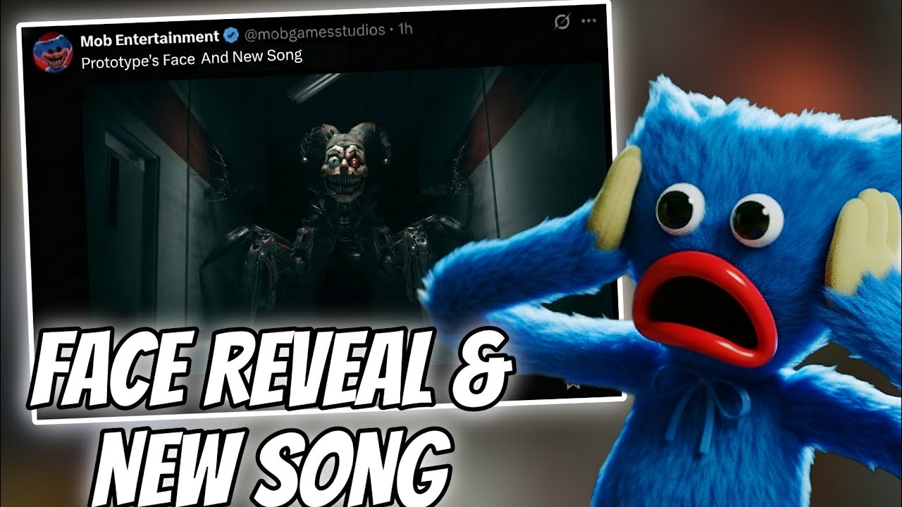 POPPY PLAYTIME, ГЛАВА 5 - ПРЕДСТАВЛЕНИЕ ПРОТОТИПНОГО ЛИЦА И НОВАЯ ПЕСНЯ 😍🔥 - НОВОСТИ О ХОРРОР-ТАЛ...