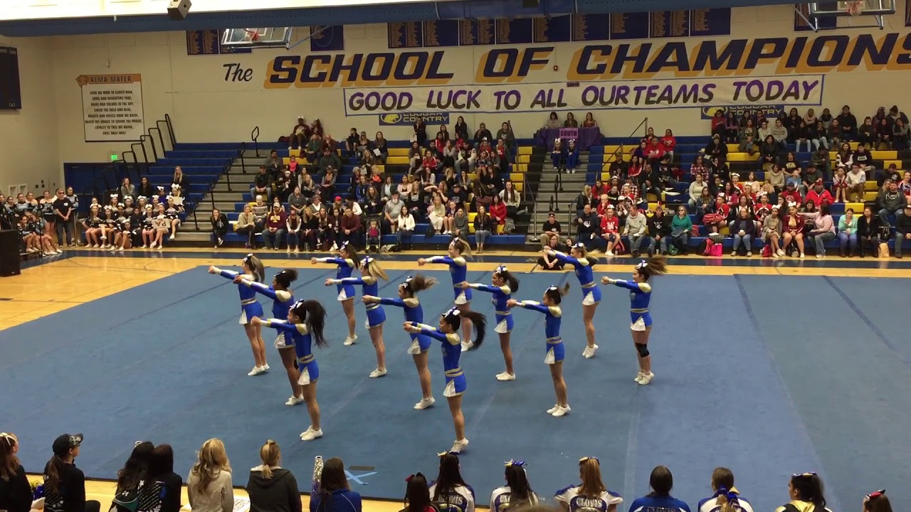 Clovis high cheer 2018 YouTube