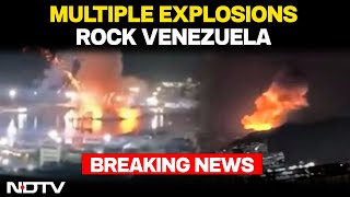 Venezuela Attack | Venezuela LIVE | US Attack Venezuela | Loud Explosions In Venezuela