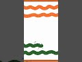 Indian flag🇮🇳 colour drawing🥰 #kuku_tv_