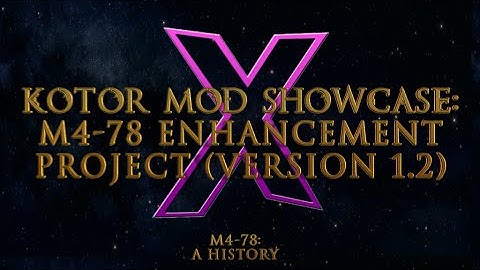 Kotor Mod Showcase: M4-78 EP Review [TSL]