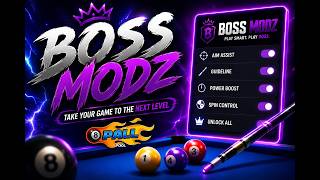 Boss Modz 8 Ball Pool Hack Gameplay Download Link In Comment