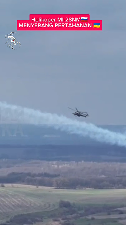 SECONDS OF MI-300 NM HELICOPTER LAUNCHING ROCKETS #russia #ukraine #trending #warinukraine #war