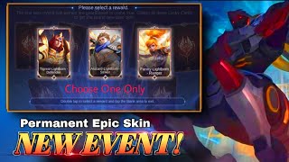 New Event! Lucky Flip Guide On How To Get Epic Skin Permanently! | Mobile Legends Bang Bang