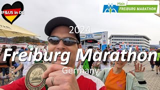 【Freiburg Marathon 2024】🇩🇪42.195km Full Marathon in Freiburg im Breisgau Germany / Enjoy Running!