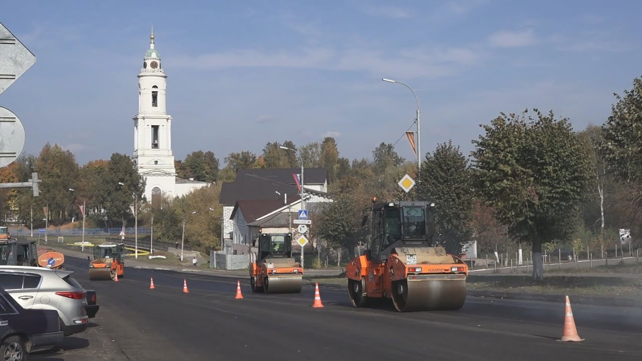 Масштабный ремонт дорожного покрытия в Павловском Посаде продолжается ...