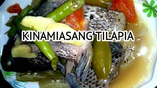SIMPLE FISH RECIPE/LESS INGREDIENTS/PANLASANG PINOY/LUTONG PINOY/KINAMIASANG TILAPIA