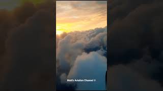 Flying through the Clouds with a Breathtaking Sunrise!