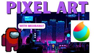 CREATE EASY PIXEL ART FREE WITH MEDIBANG PAINT / PC or Android Device / Settings Guide screenshot 3