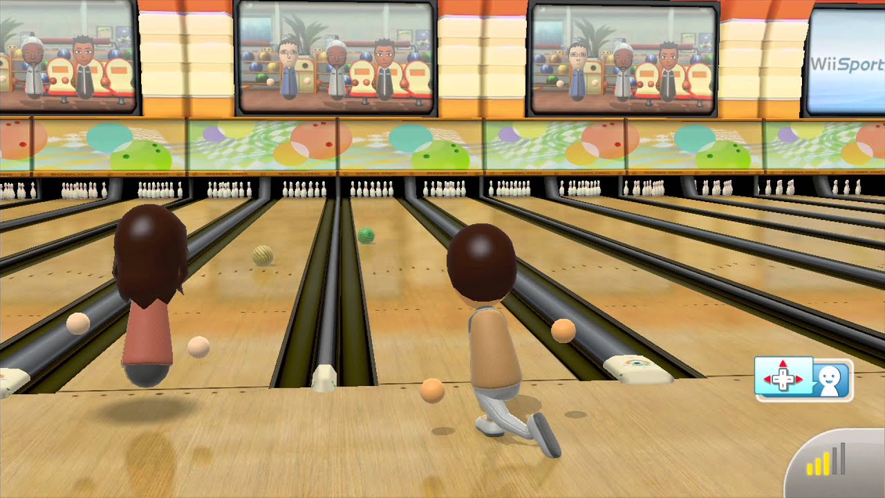 Wii Sports Club - Bowling (4-player online) HD Gameplay