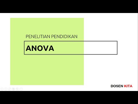 Video: Adakah anova menguji korelasi?