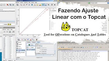 Fazendo Ajuste Linear com o Topcat