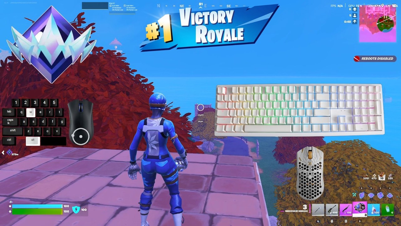 Fortnite Reload | High Kill Solo UNREAL Ranked Win | Keyboard & Mouse Gameplay | 240FPS | 4K