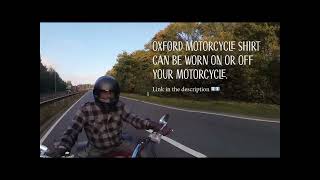 Oxford Shirt - Protective motorcycle clothing review.  #motorcycle #protectiveclothing #modelling screenshot 3