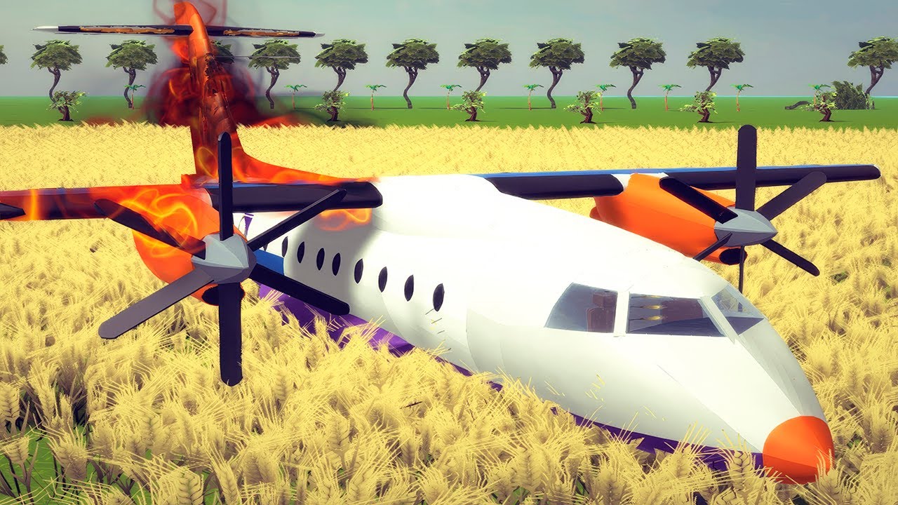 Besiege Realistic Crashes Compilation #1