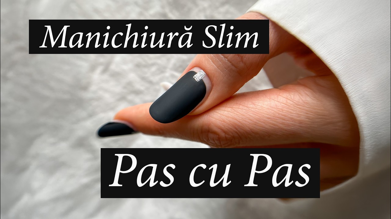 Manichiură Slim Subțire și Elegantă cu Tipsuri Reutilizabile | Pas cu Pas