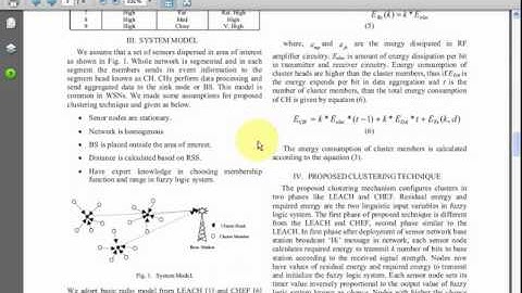 Clustering using Fuzzy Logic in Wireless sensor Networks | MATLAB Networking Projects At Bangalore