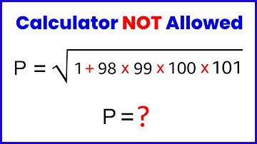 Wonderful Radical Problem | Calculator not allowed | Math Olympiad