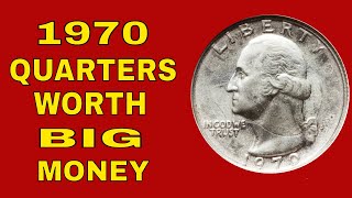 Quarters worth money to look for! Rare 1970 quarters you should know about.!