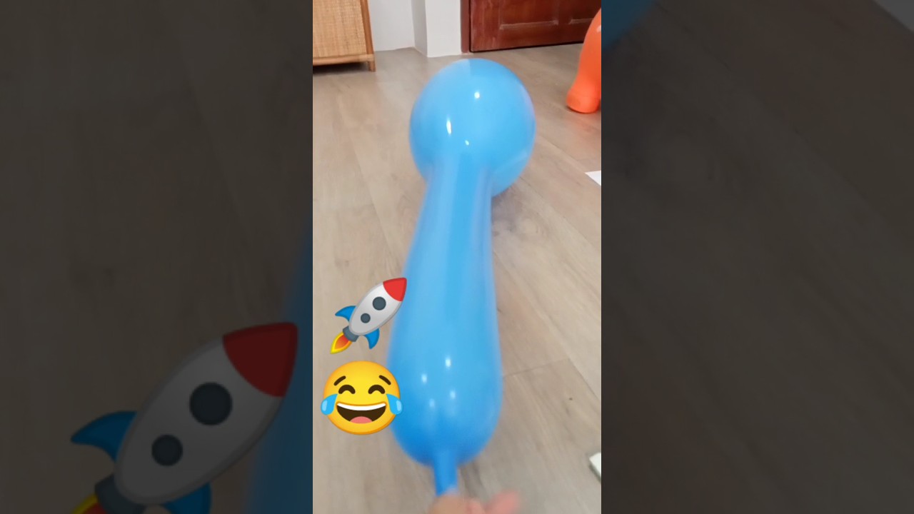 Funniest rocket balloon 🚀🎈😂💯 