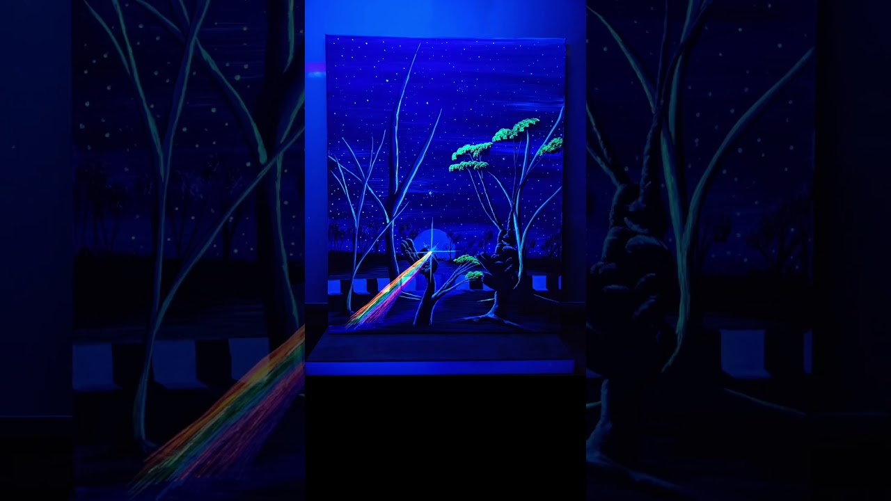 When You Become Too Focused On Playing With Light - Surreal Art Painting