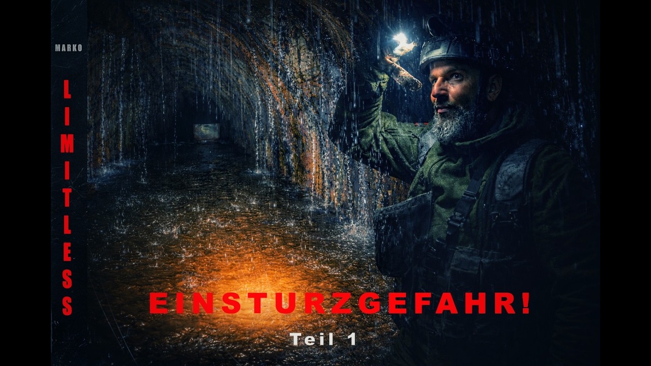 ⚠️ STOLLEN KÖNNTE JEDERZEIT EINBRECHEN & GEFLUTET WERDEN – Wir gehen trotzdem rein! | Teil 1