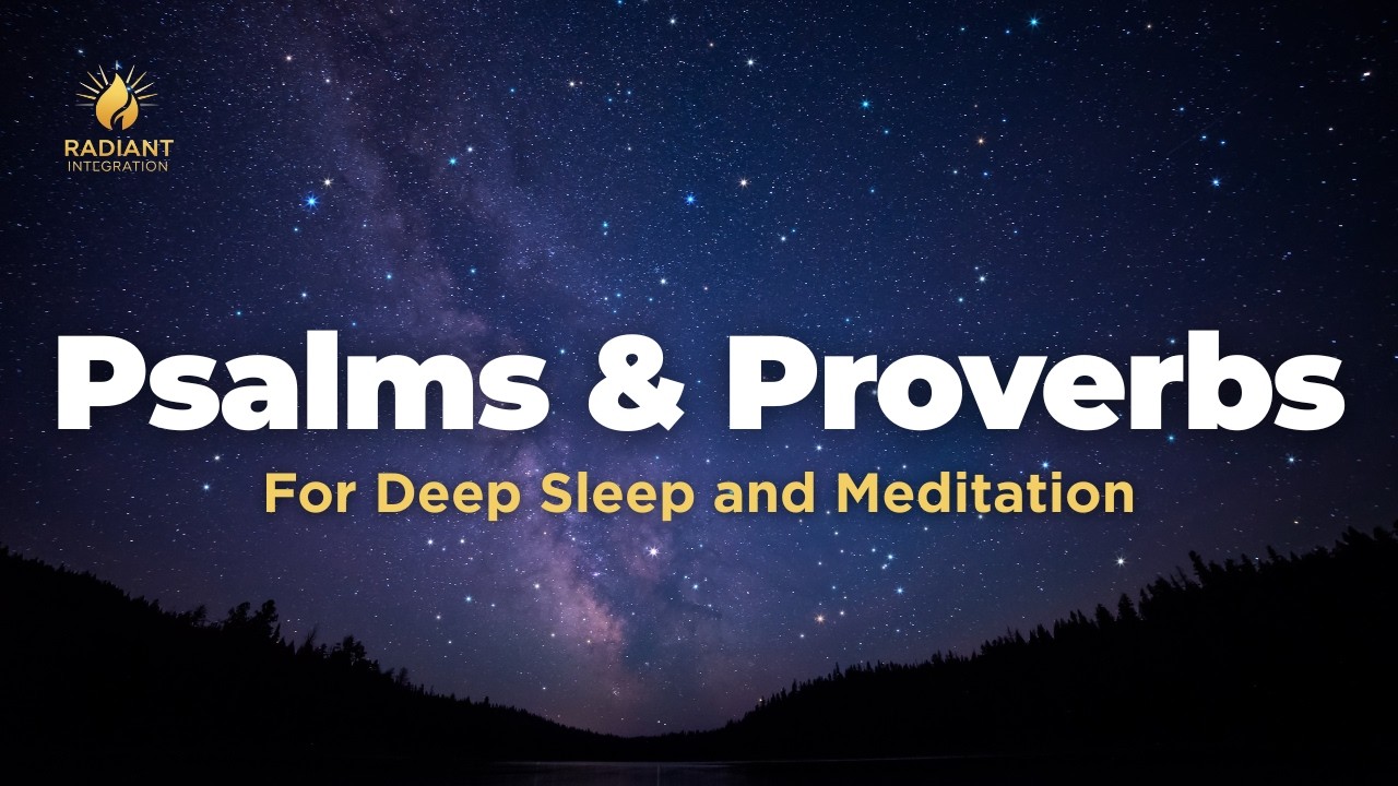 Psalms & Proverbs for Deep Sleep and Meditation | Bible Reading Audio with Soaking Instrumental