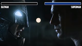 Batman vs. Superman WITH HEALTHBARS (PART 1) | 100K SUBSCRIBER SPECIAL | HD | Batman v Superman