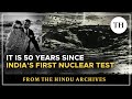 50 years ago india conducted its first ever nuclear test  pokhran  smiling buddha