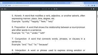 English language course lecture no.3 batch 91