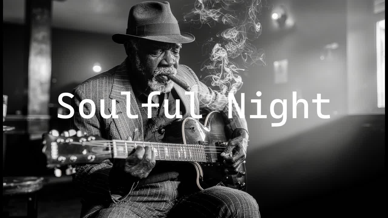 Midnight Whiskey Blues 🥃 Deep Soulful Electric Guitar | Unwind & Relax 🌙