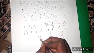 traçage de la géomancie par Demba Kondé screenshot 4