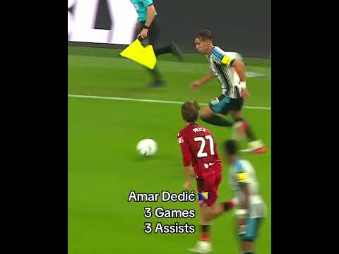 What a start for Amar Dedić. 🇧🇦 #newcastle #football #premierleague