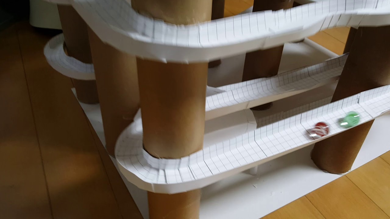 동동이쌤 Paper Roller Coaster STEAM종이 롤러코스터7 YouTube