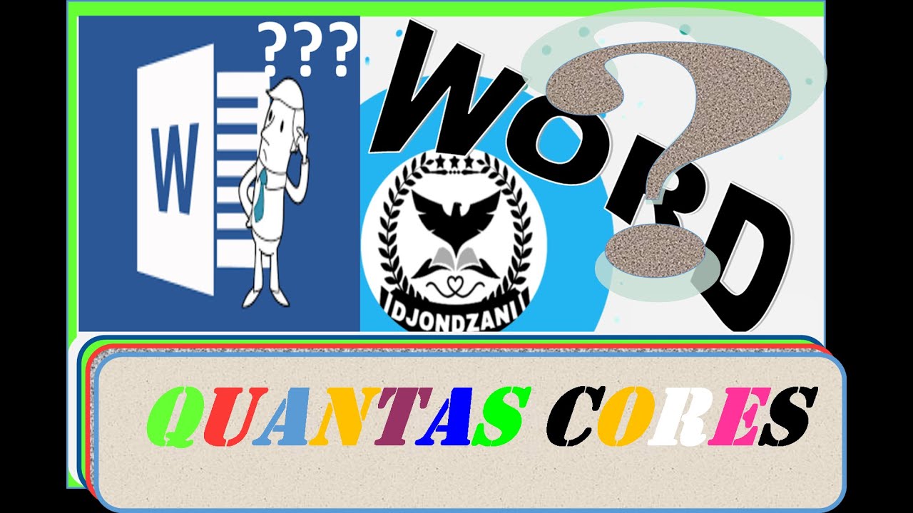Como mudar a Cor de texto no Word #14 - YouTube