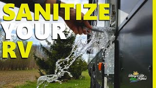 Easy 'how to' sanitize your RV fresh water system and dewinterize