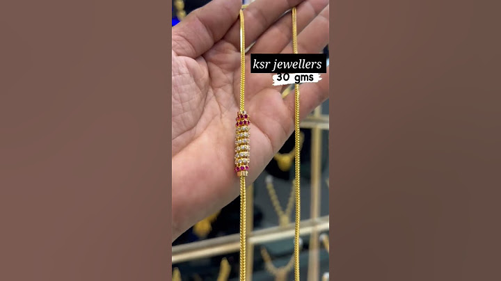gold thali chains designs
