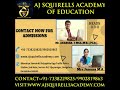 AJ SQUIRELLS ACADEMY|ADMISSIONS EXPO 2021-22|ADMISSIONS OPEN NOW|