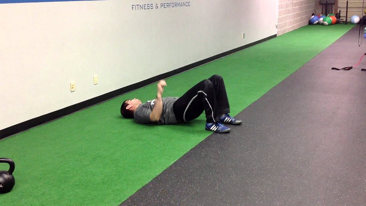 Glute Bridge w/ Reach YouTube