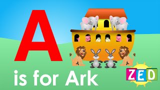 Best ABC Alphabet Song A is for Ark (Zed version)