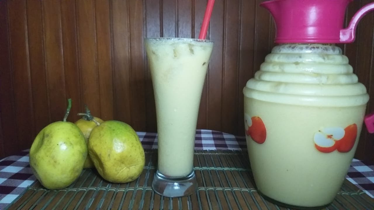 Jugo de maracuyá o chinola con leche