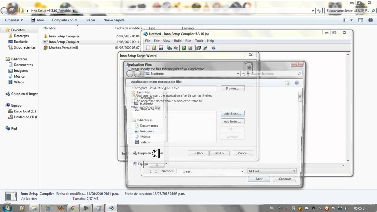 como crear un instalador para cualquier programa - YouTube