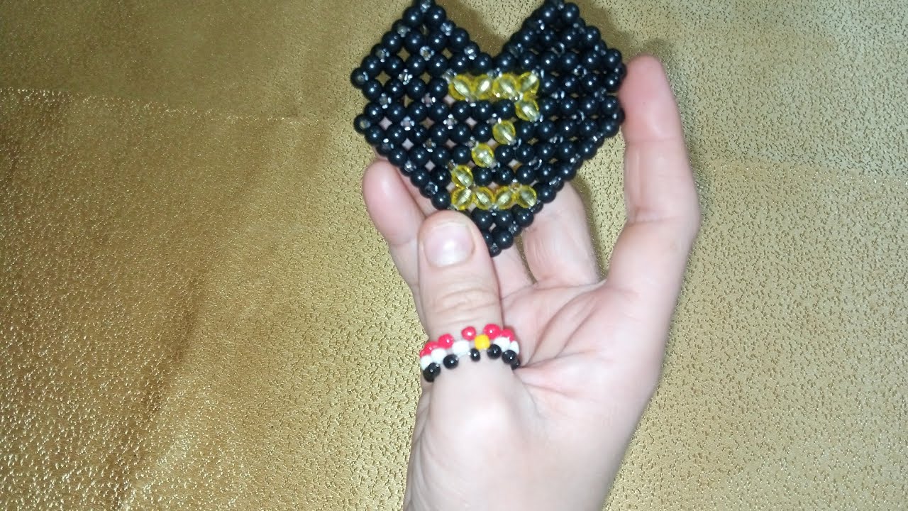 ميدالية حرف Z فى قلب سهل جدا للمبتدئين