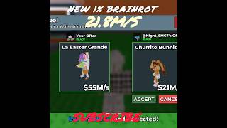 55.M/s La Easter Grade DESTROYED 😱INSANE GOD-TlER Duel in Roblox Steal a Brainrot #Roblox