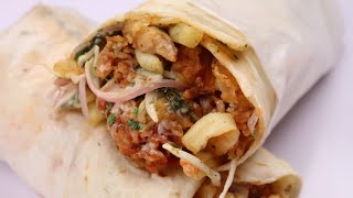 Afghani Burger/Wrap Recipe By Recipes Of The World