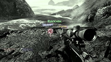 CoD MW3 Trickshot Aground [PS3][HD]