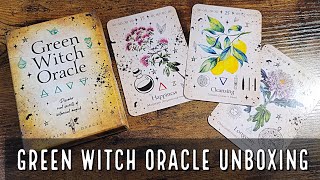 Green Witch Oracle | Unboxing and Flip Through